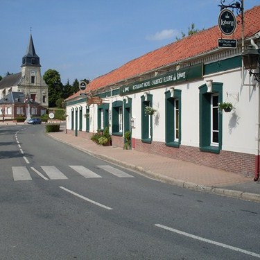 The hotel l'Auberge fleurie